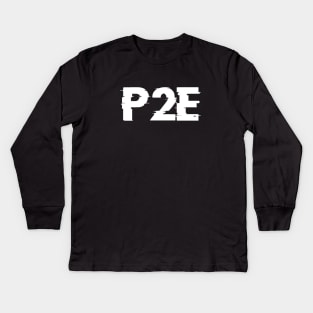 P2E Gamer Kids Long Sleeve T-Shirt
